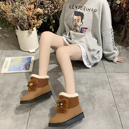 women's boots Platform ankle boots women's shoes