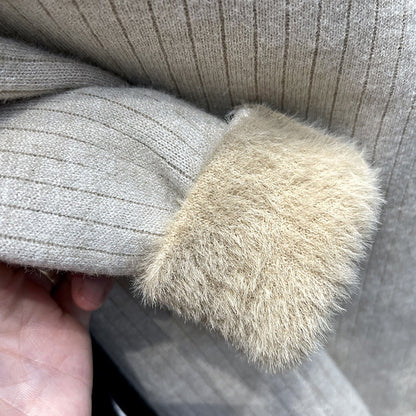 Single-layer Fleece-lined Inner Wear Thermal Base Knitwear