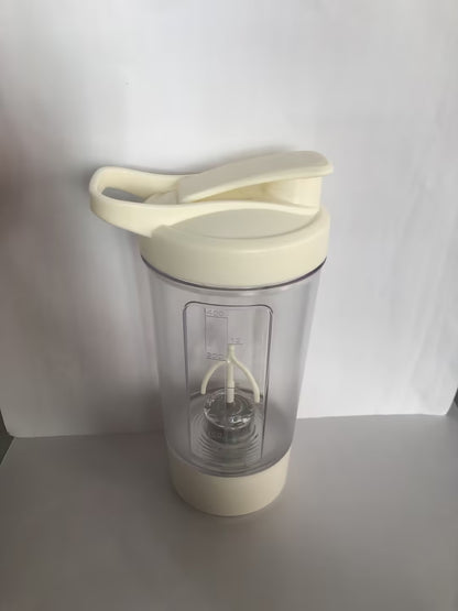 Automatic Shaker Mixer  400ML 14oz Electric Protein Powder Mixing Cup Automatic Shaker Mixer Shake Bottle Milk Coffee Blender Kettle Fro Gym 1200mAh