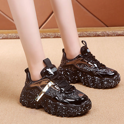 women's shoes Thick-soled increased sports and leisure women's shoes