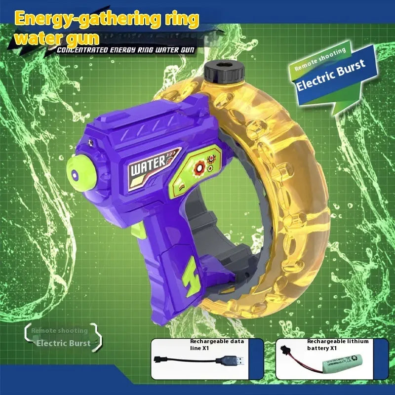 Electric Water Gun Energy-concentrating Loop Electric Water Gun Toy Summer Water Fight