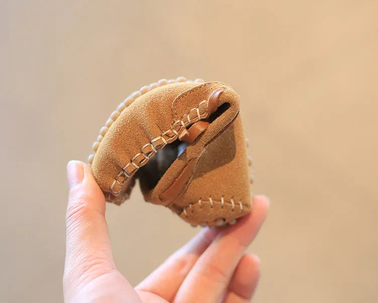 Fashion Baby Girl Shoes Cute Single-layer Shoes Soft Bottom