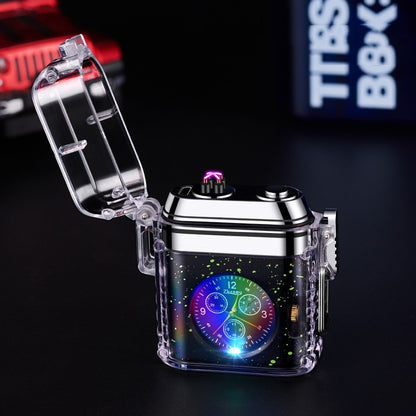 Waterproof Lighter Creative Clock Charging