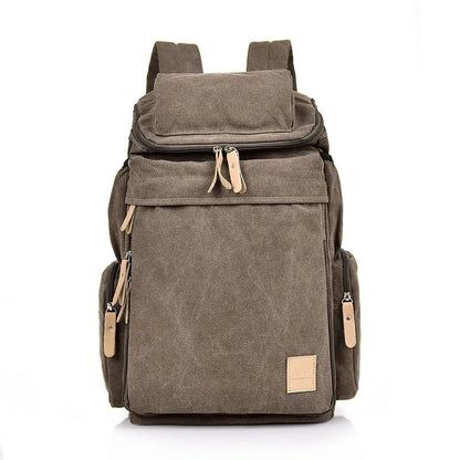 Outdoor Canvas Bag  New Retro Men And Women Outdoor Canvas Bag Travel Backpack Bag Fashion Shoulder Bag Aliexpress