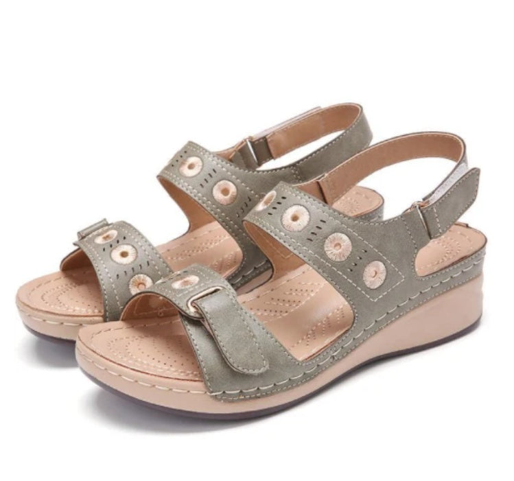 Wedge Heel Casual Women's Shoes New Style Large Size Fashion Platform Wedge Heel Casual Women's Shoes