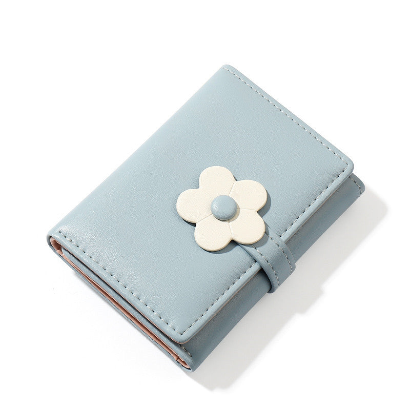 Cute Little Flower Coin Purse Wallet