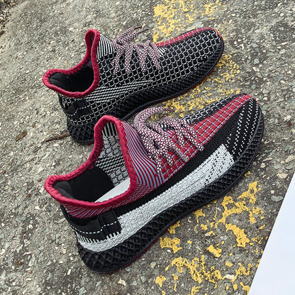 Women's casual Sneaker running flying woven coconut shoes
