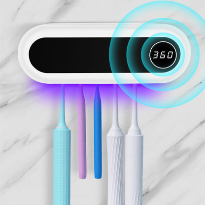 Wall Mounted Toothbrush Holder UV Sterilizer