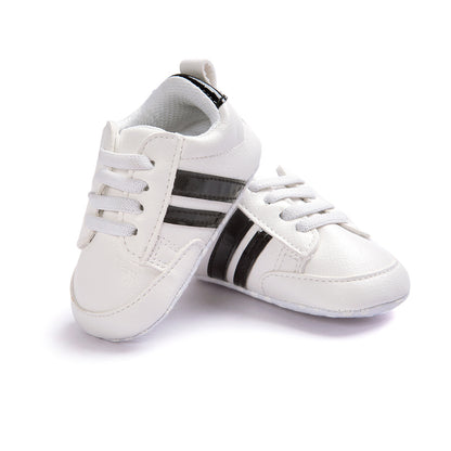 Baby shoes Boy Girl Moccasins Shoes Infant PU Leather Non-slip