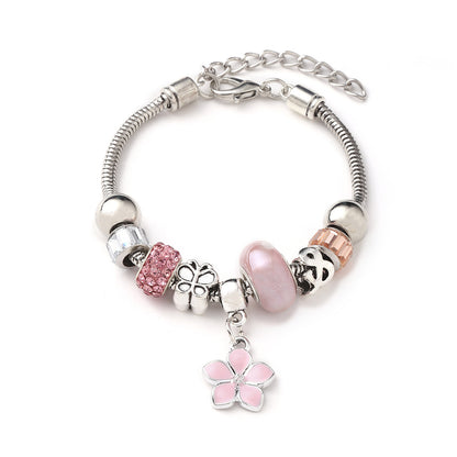 Bracelet Colorful Personality Crystal String Beads Bracelet