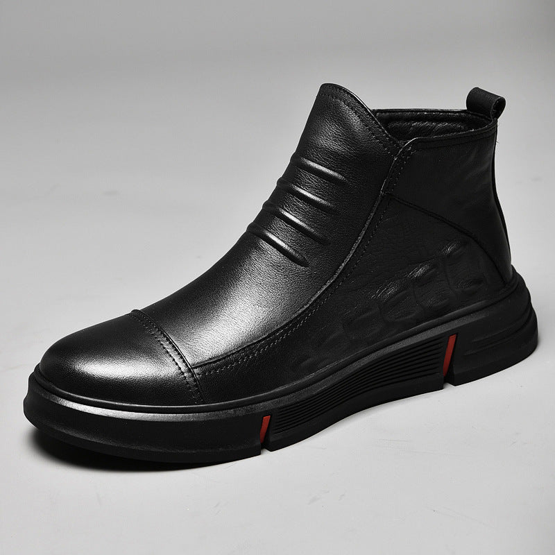 Casual Men's Leather Boots  Boots Martin Boots