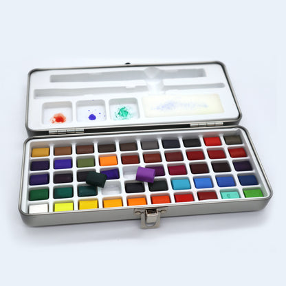 watercolor paint set 50-color solid watercolor paint set