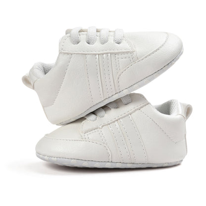 Baby shoes Boy Girl Moccasins Shoes Infant PU Leather Non-slip
