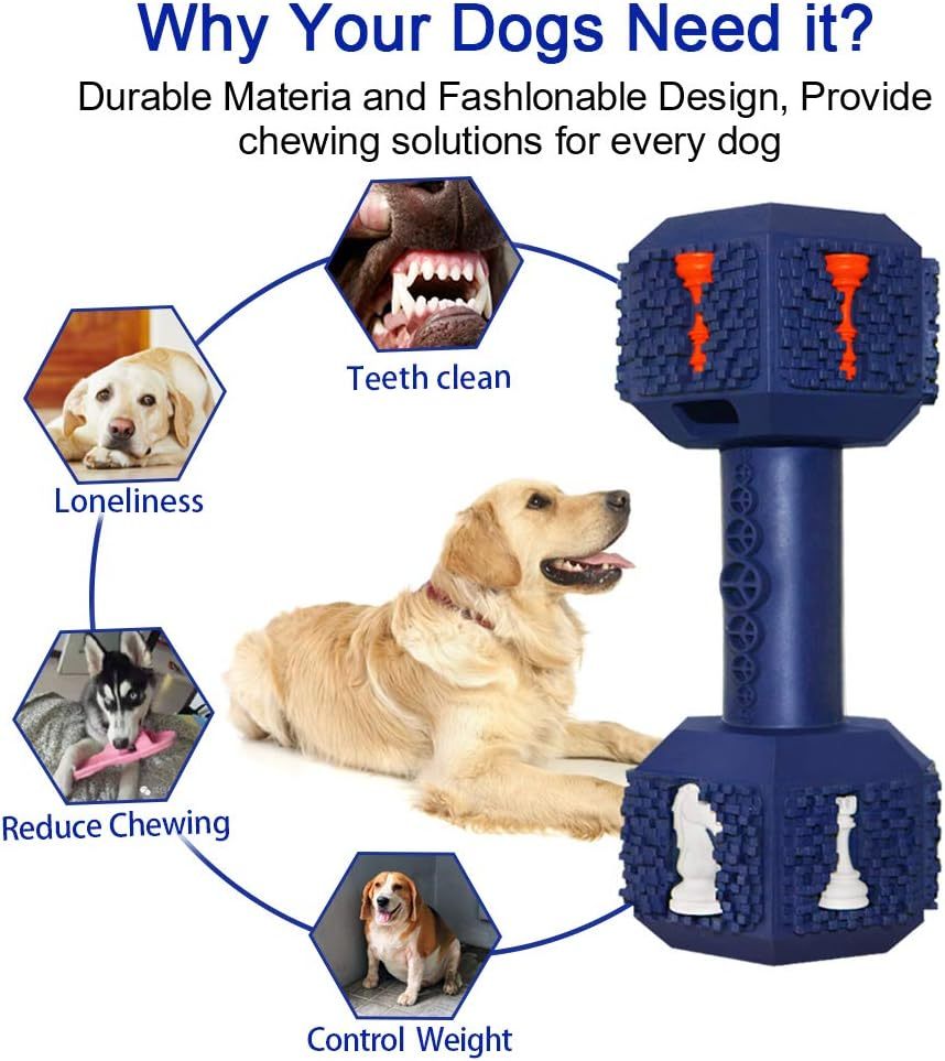 Dog Chew Toys For Aggressive Chewers Food Grade Non Toxic Dental Pet Toy Tough Durable Indestructible Dog Toys For Medium Large Dogs