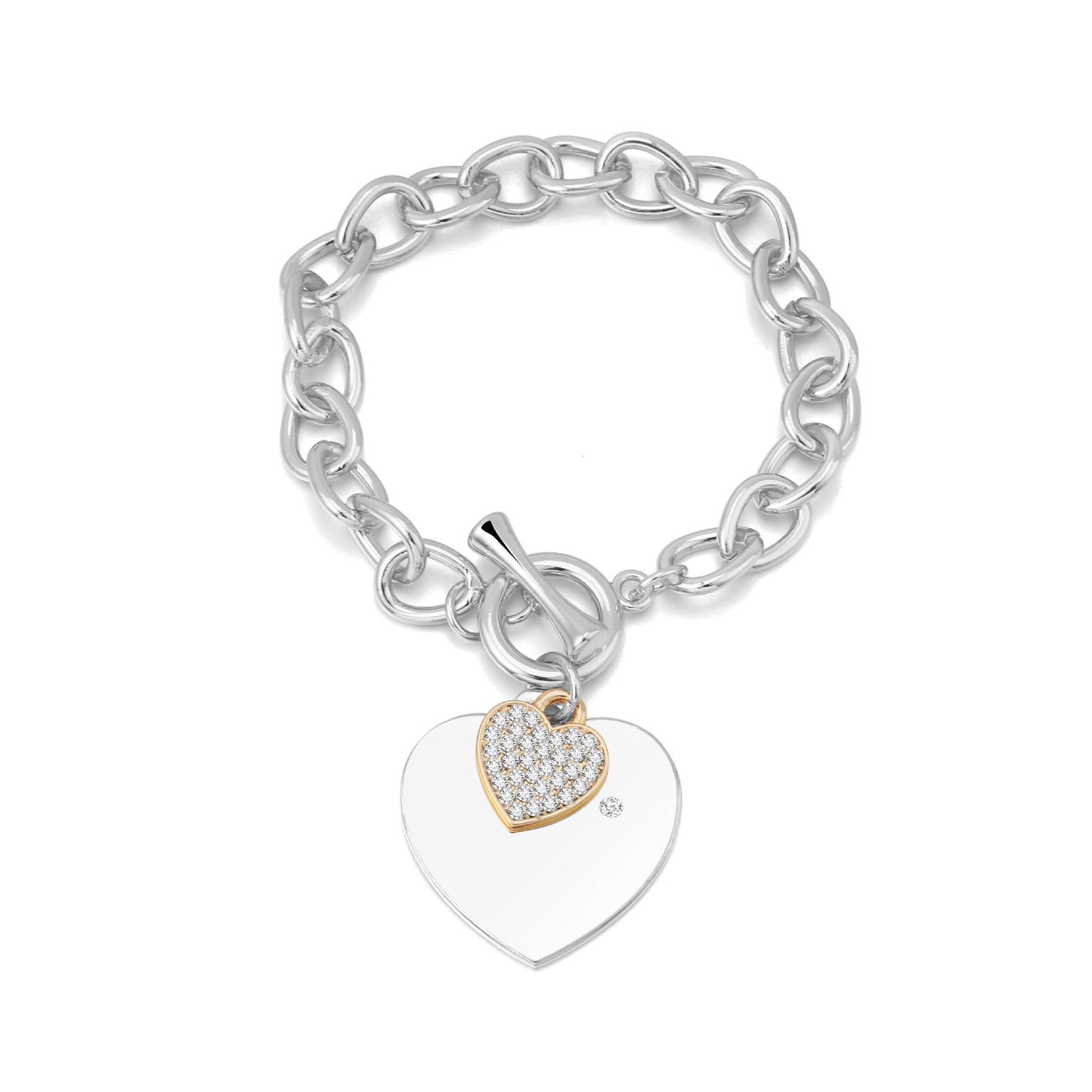 Bracelet Peach Heart Diamond Bracelet