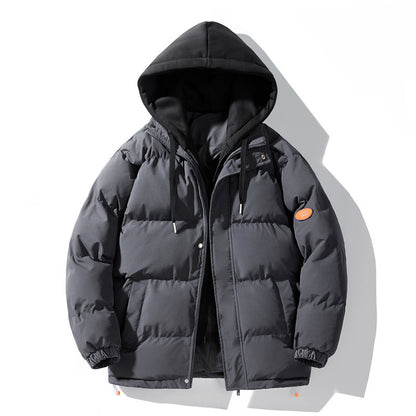 Sports Jacket Men's Cotton-padded Hooded Thickened