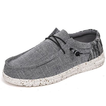 Breathable Casual Canvas Shoes Men's Patchwork Breathable Casual Canvas Shoes