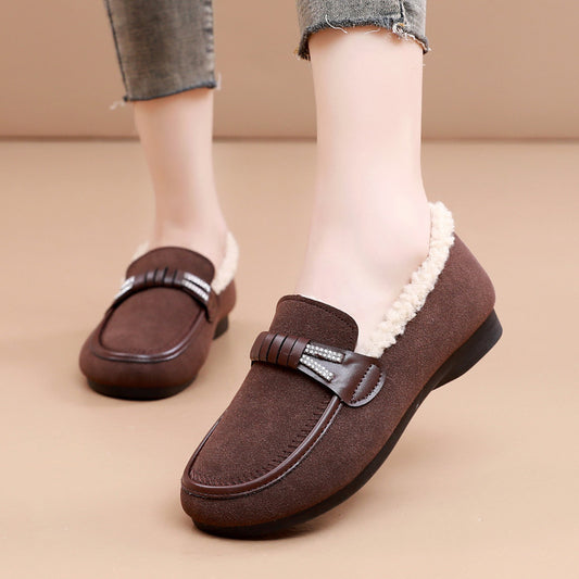 Mom Shoes Winter Thickened Leisure Warm Mom Shoes