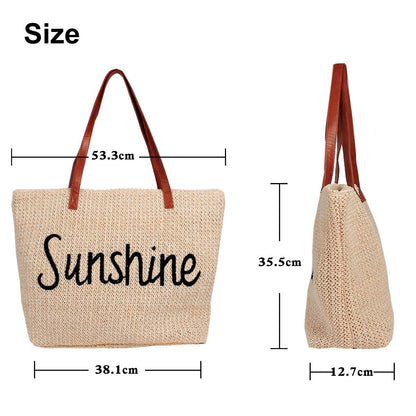 Beach Bag Women's Outdoor Popular Straw Beach Bag