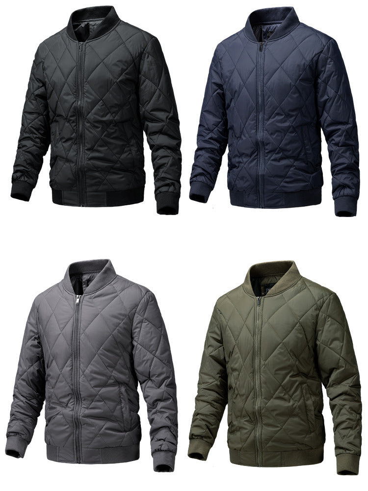 Solid Color European And American Cotton-padded Coat - sumet.shop