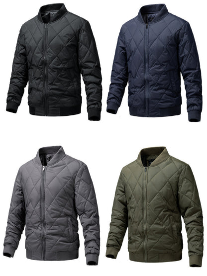 Solid Color European And American Cotton-padded Coat - sumet.shop
