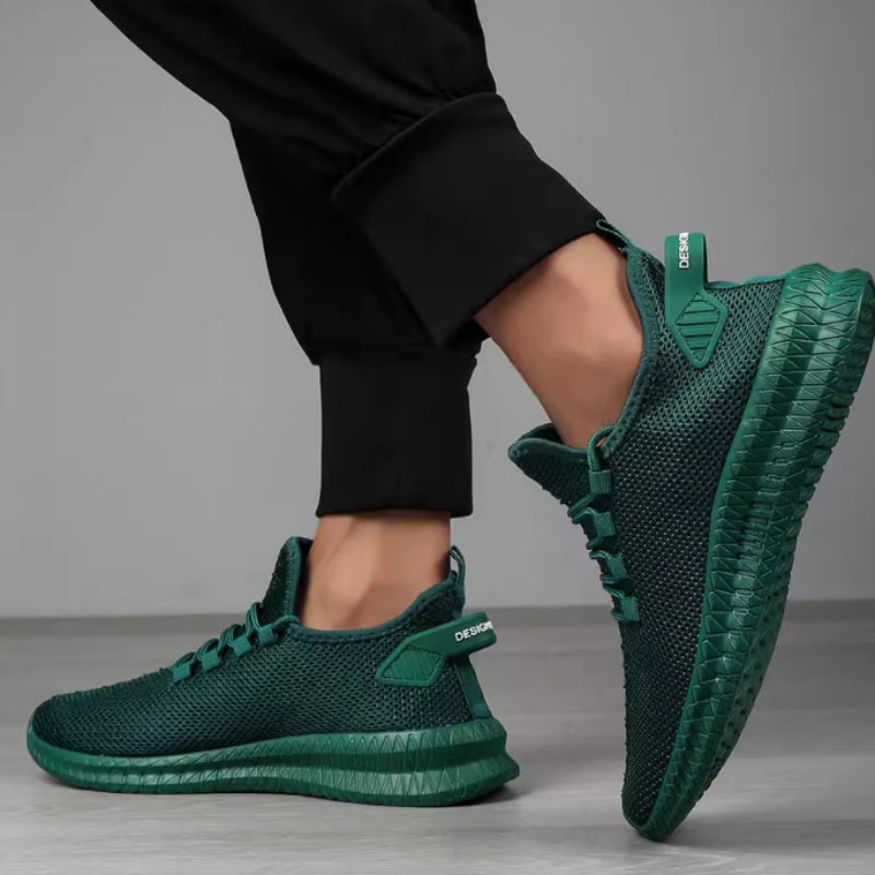 Sports Shoes Breathable  Summer Shoes Men's Sports Shoes Breathable Fly Woven Low Cut