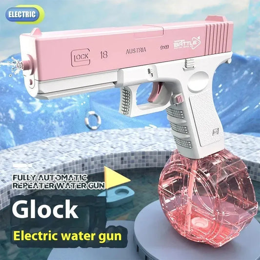 Electric Water Gun Automatic Continuous Hair Children's Outdoor Toys