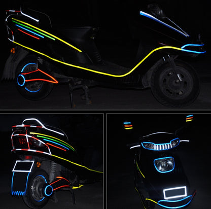 Car and motorcycle, bicycle, reflective stickers, mountain bike luminous stickers