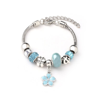 Bracelet Colorful Personality Crystal String Beads Bracelet