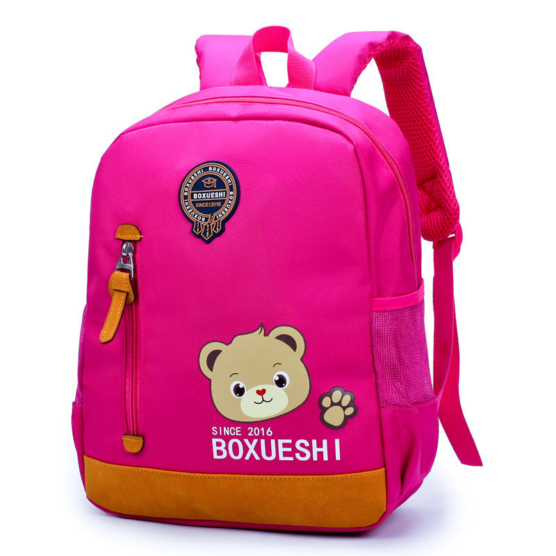 schoolbag A cartoon bear nursery school schoolbag, schoolbag, schoolboy, boy and boy, baby boy and baby travel back