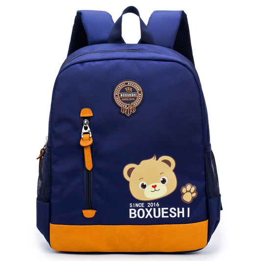 schoolbag A cartoon bear nursery school schoolbag, schoolbag, schoolboy, boy and boy, baby boy and baby travel back