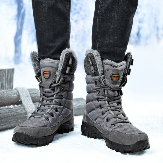 Snow Boots Northeast Plus Size Fleece Snow Boots Men's Shoes