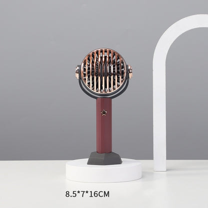 USB Handheld Electric Fan Desktop Decoration