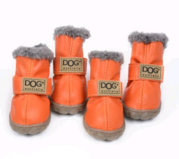 Dog Snow Boots Thick Snow Boots Keep Warm Teddy Autumn And Winter VIP Shoes