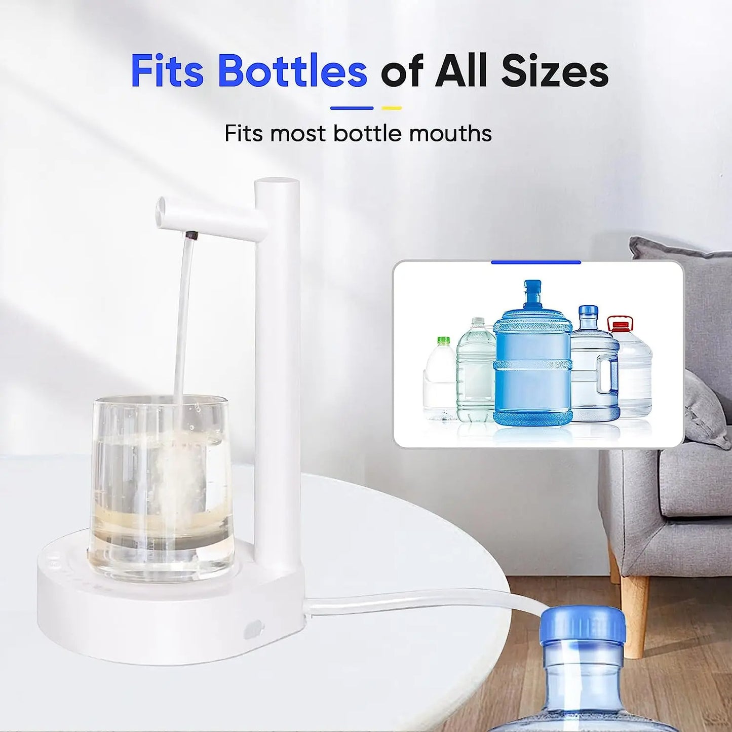 Desktop Water Bottle Dispenser, Smart