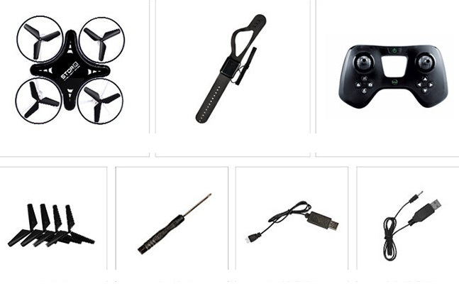 Fixed-height quadcopter