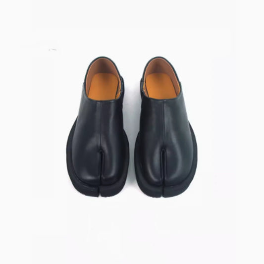 Split Toe Shoes, Men's And Women's Genuine Leather, Internet Famous Sheephoof Horse