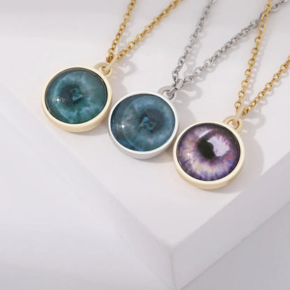 Pendant Necklace Personalized Eye Customization Pendant Necklace