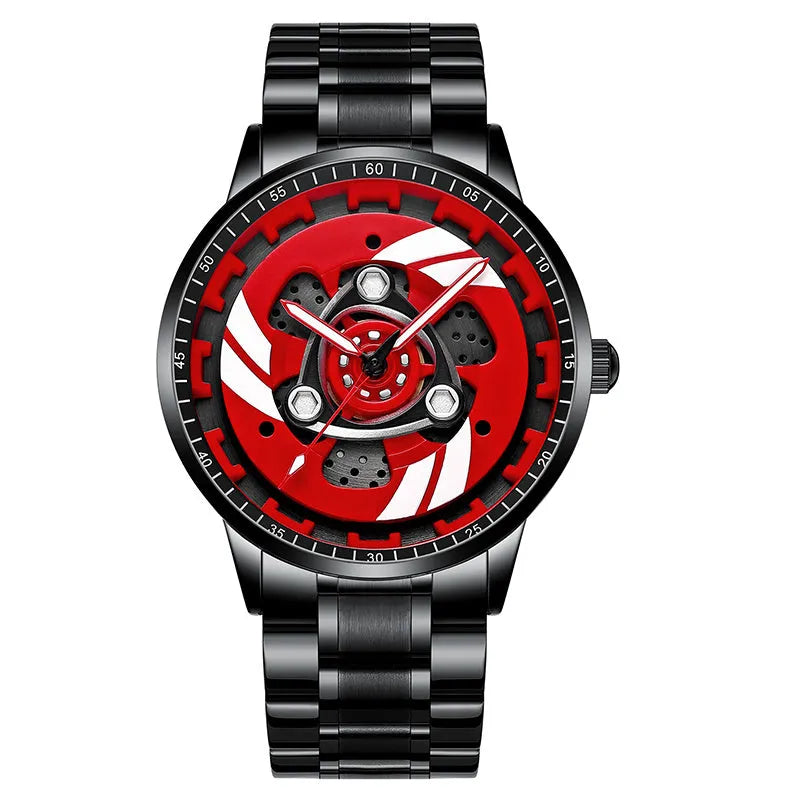 Wheel Men's Watch Skeleton Forged Caliper AMG488 Wheel Men's Watch