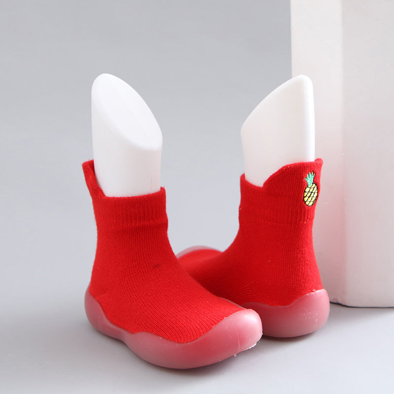 Children's Floor Socks 0-4 Years Old Baby Rubber-sole