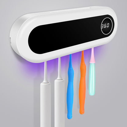 Wall Mounted Toothbrush Holder UV Sterilizer