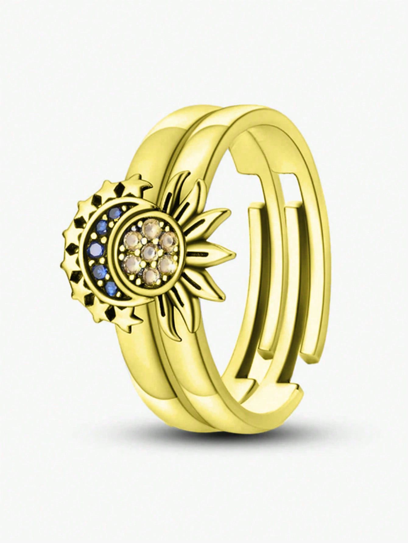 Couple Rings Fashion Sun Moon Tonghui Couple Couple Rings