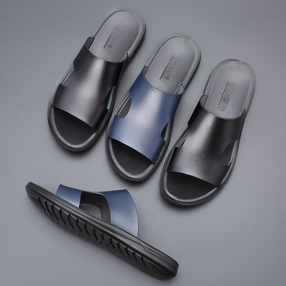 Flip Flops Men's Outdoor Breathable Fashion Brand Beach Shoes Flip Flops