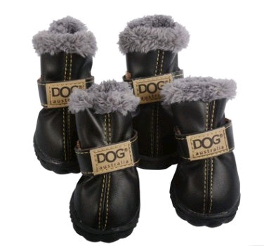 Dog Snow Boots Thick Snow Boots Keep Warm Teddy Autumn And Winter VIP Shoes