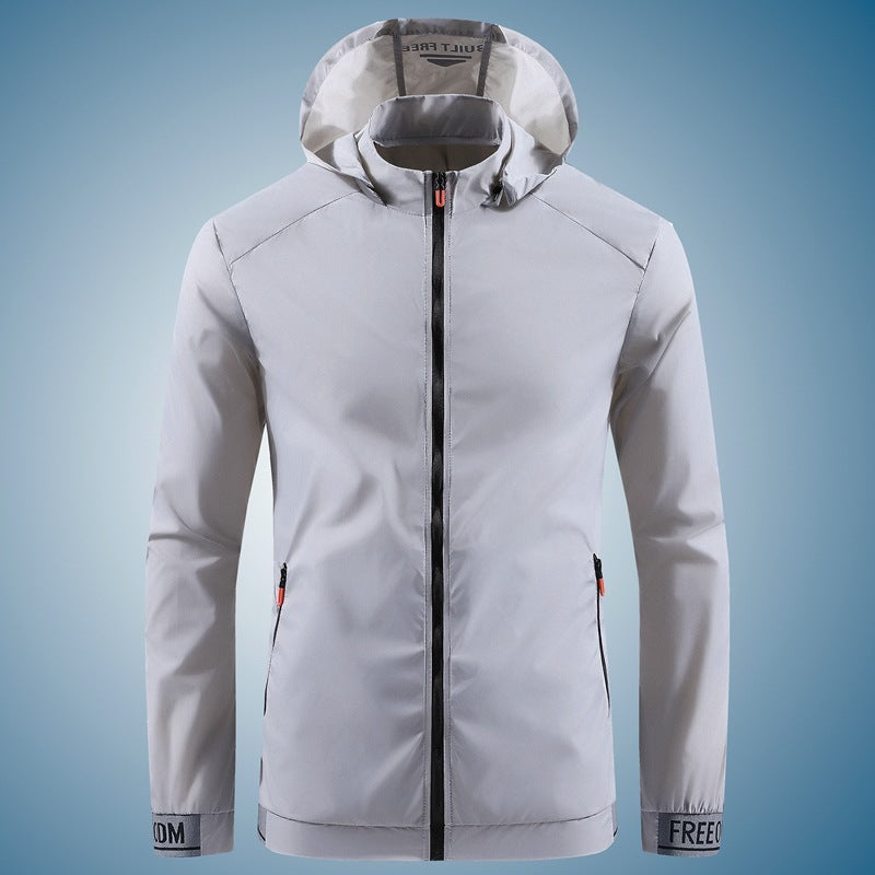 Jacket Summer Lightweight Breathable And UV-resistant Hooded Sun-proof Top