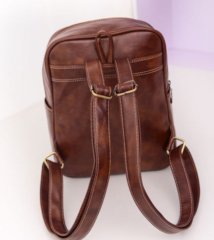 Vintage fashion backpack