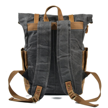 waterproof rucksack Retro contrast color waterproof rucksack
