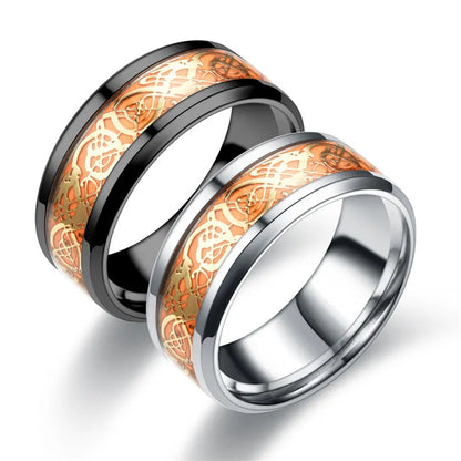 Luminous Ring Fashion Stainless Steel Luminous Ring