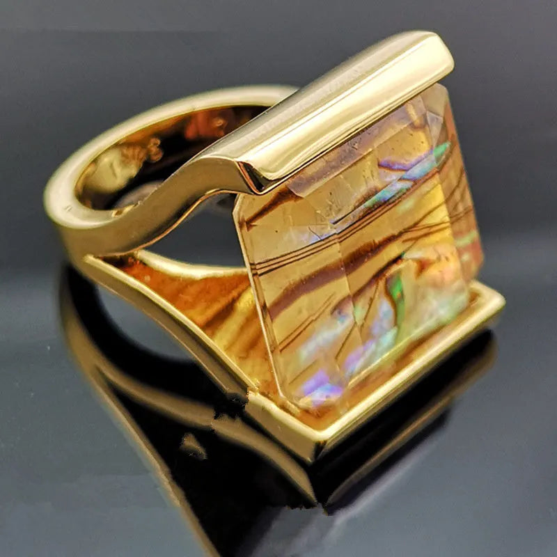 Luxury plating ring