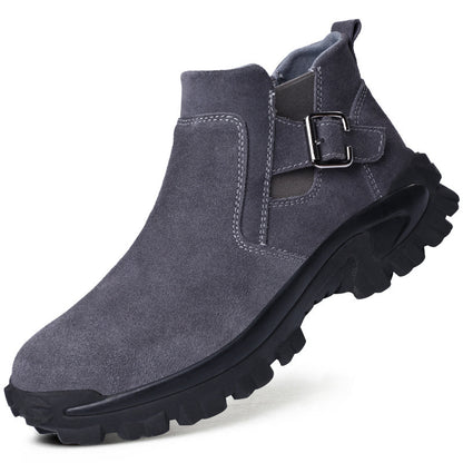 Work Boots Cowhide Safety Shoes Work Boots